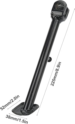 Miniatura 7 de Soporte para motocicleta, pata lateral de motocicleta, aleación de metal de 8.858 in de largo, 1.496 x 2.047 in, placa de repuesto para bicicleta Z50