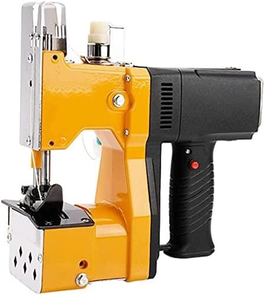 Macchina da cucire portatile, macchina da cucire elettrica per ricamo, cucitrice per sacchetti intrecciati, pelle di serpente, carta di riso, plastica, versatile più vicino per artigianato