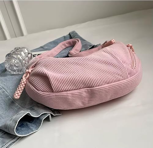 Image of WildHorn Travel Crossbody Crescent Bag for Women | Over-Shoulder Half Moon Sling Purse with Zipper | Unisex Chest Bag & Waist Bag for Daily Travel Use