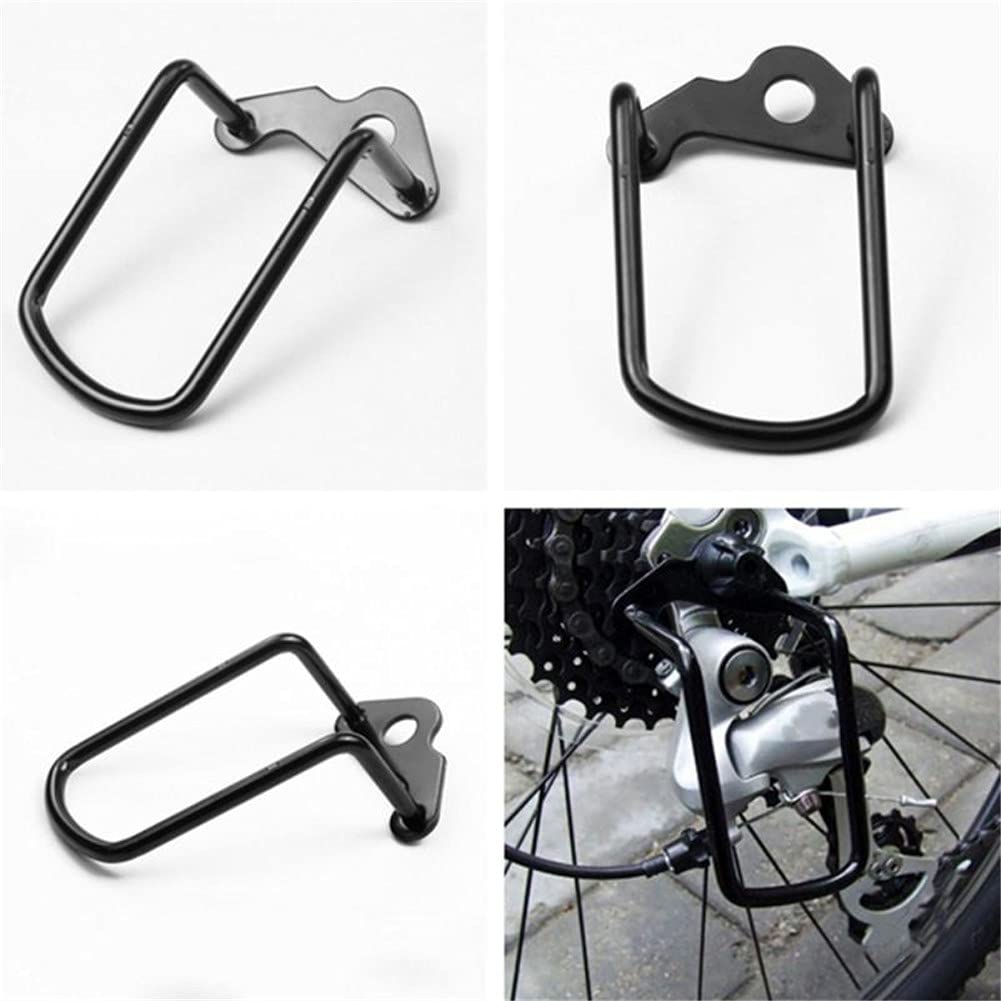 Hochfester Schaltwerkschutz Aus Stahl Für Fahrräder – Größe Groß (ca. 109x57x50 Mm) Für Mountainbike, Rennrad, Klapprad