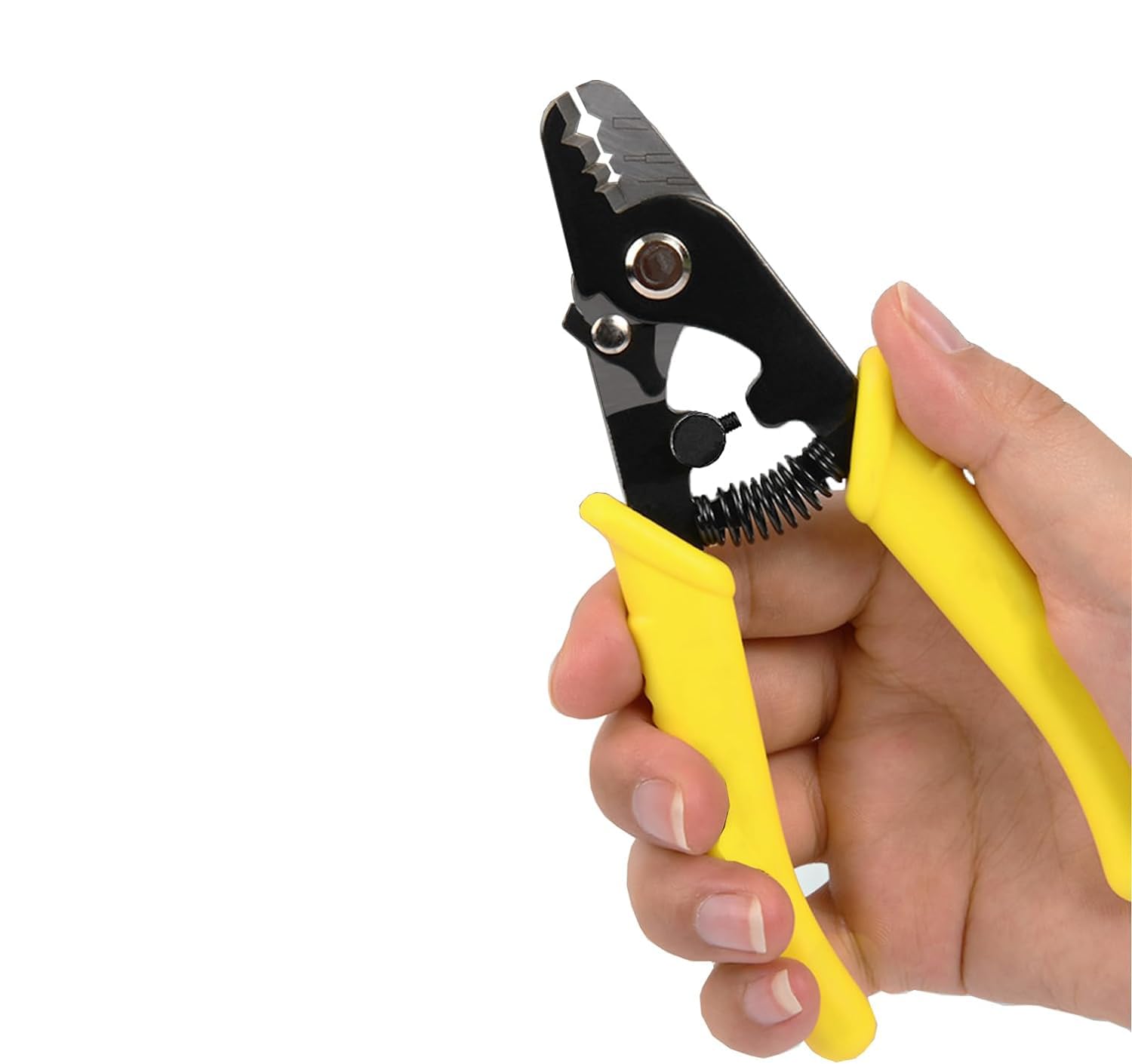 uptodateproducts 6" Fiber Optic Wire Stripper 3 Hole,Precision Wire Cutter Wire Stripper (B0CKDZ6JLG) Amazon Price History, Amazon Price Tracker