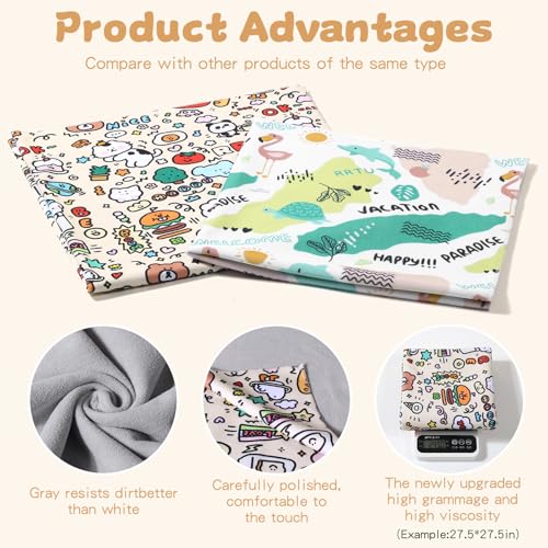 Image of Wortade 21.7 inch Cat Grooming Wrap Cat Wrap for Grooming Cat Wrap for Cutting Nails Cat Restraint for Nail Clipping to Wrap Anti-Bite, Anti-Scratch (Cute, 3-8 lbs)