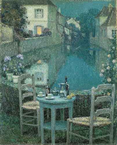 Tableaux Graffiti Art Mural Henri Le Sidaner impression sur toile moderne pour salon 60x90cm
