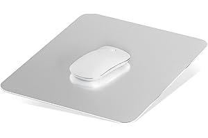 Double Sided Aluminum Mouse Pad for Enhanced Mousing Experience