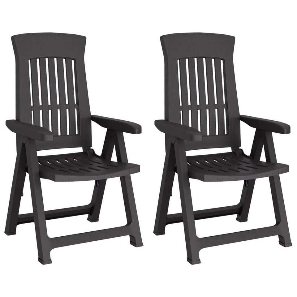 URBN GARDEN Adjustable Back Outdoor Foldable Plastic Garden Chair Patio Furniture Camping Picnic Beach Chair Foldable Chair