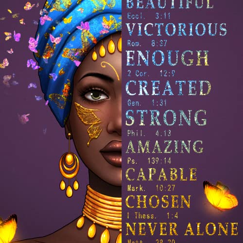 IAGM Black Women's Tote Bags - Waterproof African American Art Shoulder Bags2