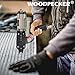 WOODPECKER C-760FA 16 Guage Pneumatic Hog Ring Gun, Standard 3.0 mm to 4.8 mm Closure Diameter, 1/2-Inch Crown Hog Ring Staples, Air Hog Ring Plier Tool for Wire Cages, Seat Making, Fencing