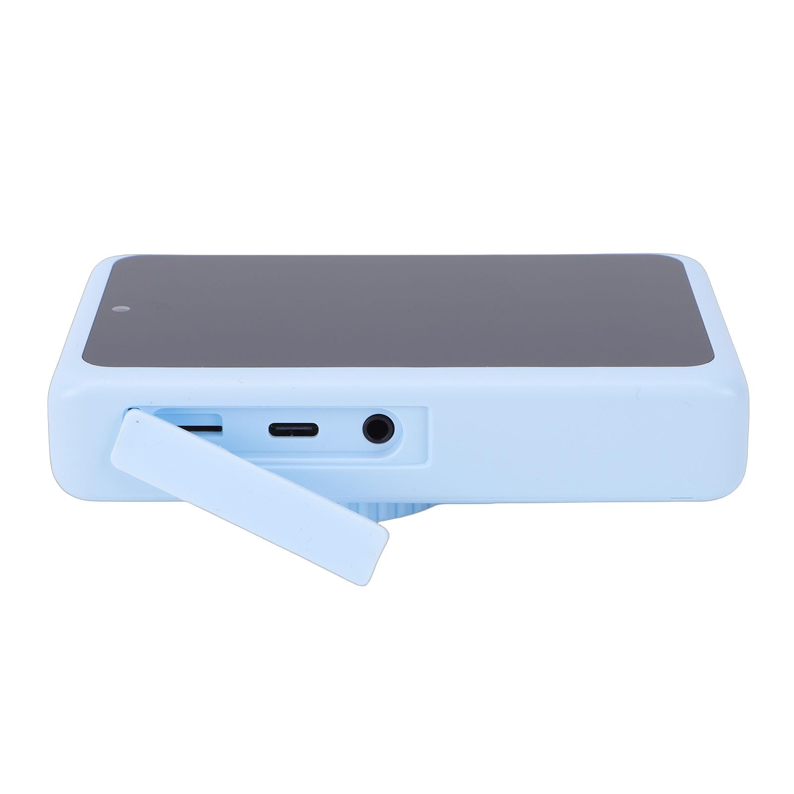 Pongnas Station de Charge 3 en 1 avec Horloge Numérique, Support de (Bleu