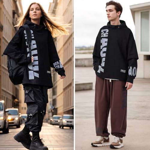 Men's Hoodie, Basic Japanese Harajuku Street Style Sweatshirt Fall and Winter3