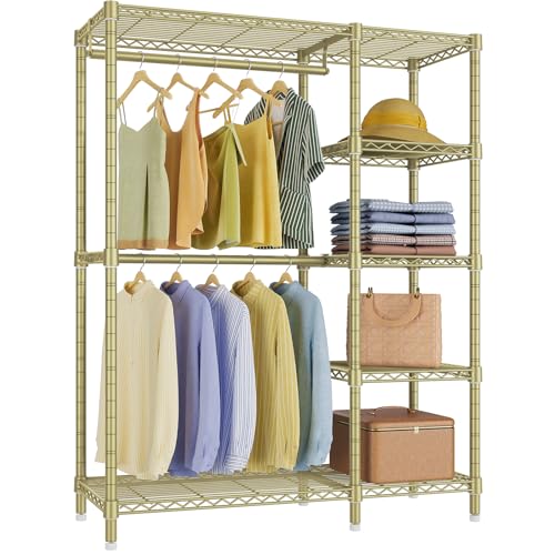 Image of VIPEK V7 Garment Rack with Shelves Portable Closet for Hanging Clothes