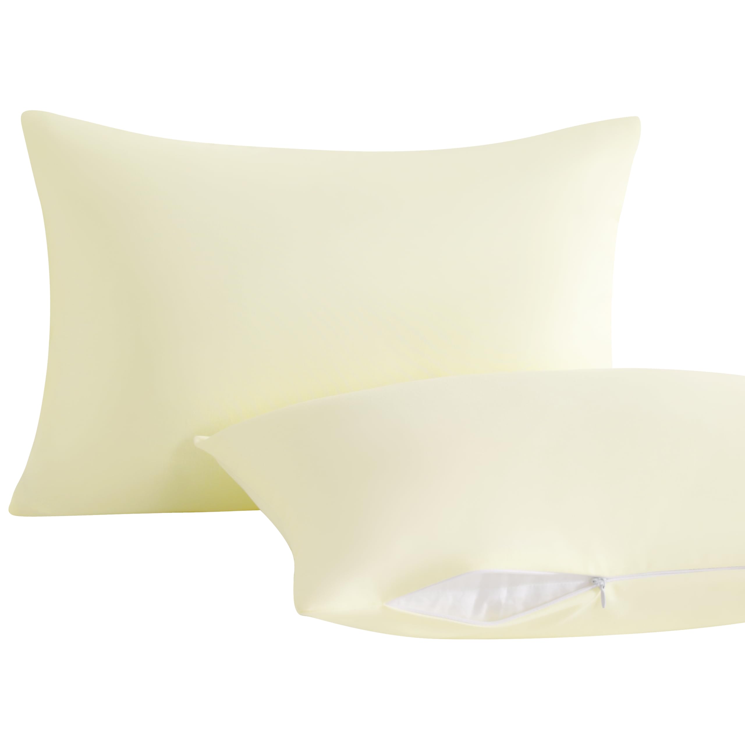 NTBAY Toddler Pillows with Pillowcases Set, 4 Piece 13 x 18, Ivory