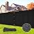 Duerer 6x50ft Privacy Screen for Fence - Heavy Duty Windscreen Fencing Mesh Shade Net Cover with Cable Tie, UV-Protection for Wall Garden Yard Pool Deck Shield 90%, Black