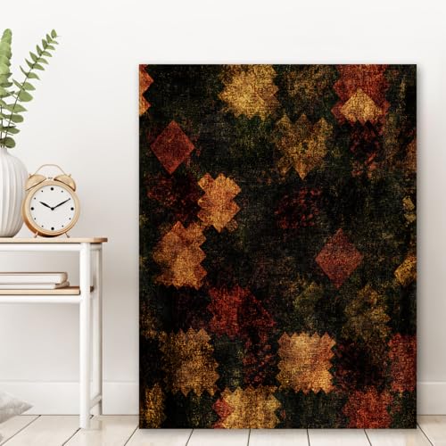 Toile géométrique rustique pour moderniser la décoration de votre bureau - 2