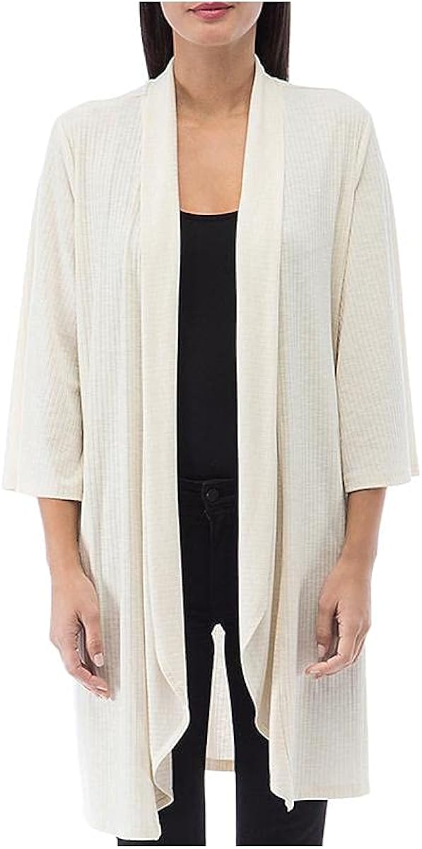 bobeau open front cardigan