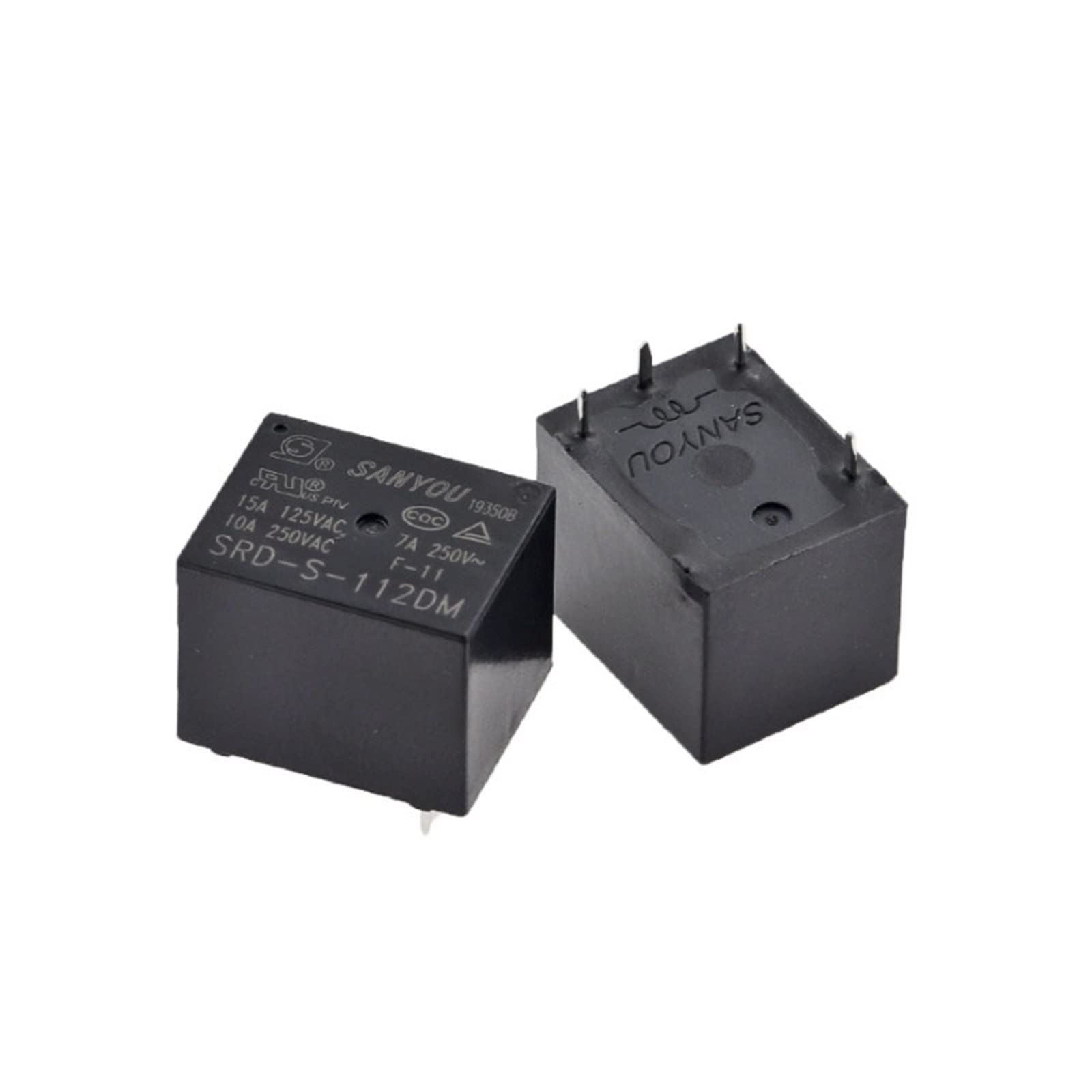 CSKWLLNBC Original New Relay SRD-S-105DM SRD-S-112DM SRD-S-124DM 4-pin T73 10A 5VDC 12VDC 24VDC Power(SRD-S-124DM 24VDC)