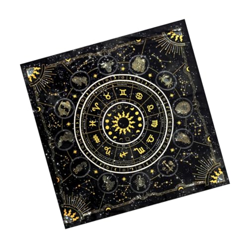 WUSJCOF Altar Accesorios - Paño de Tarot de Terciopelo, Mantel