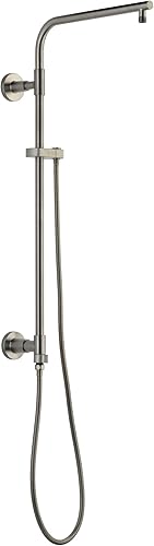 DELTA FAUCET 58820-SS-PR Columna de ducha de componentes universales, Lumicoat Inoxidable Negro Inoxidable,Champagne bronce,Mate negro,Níquel