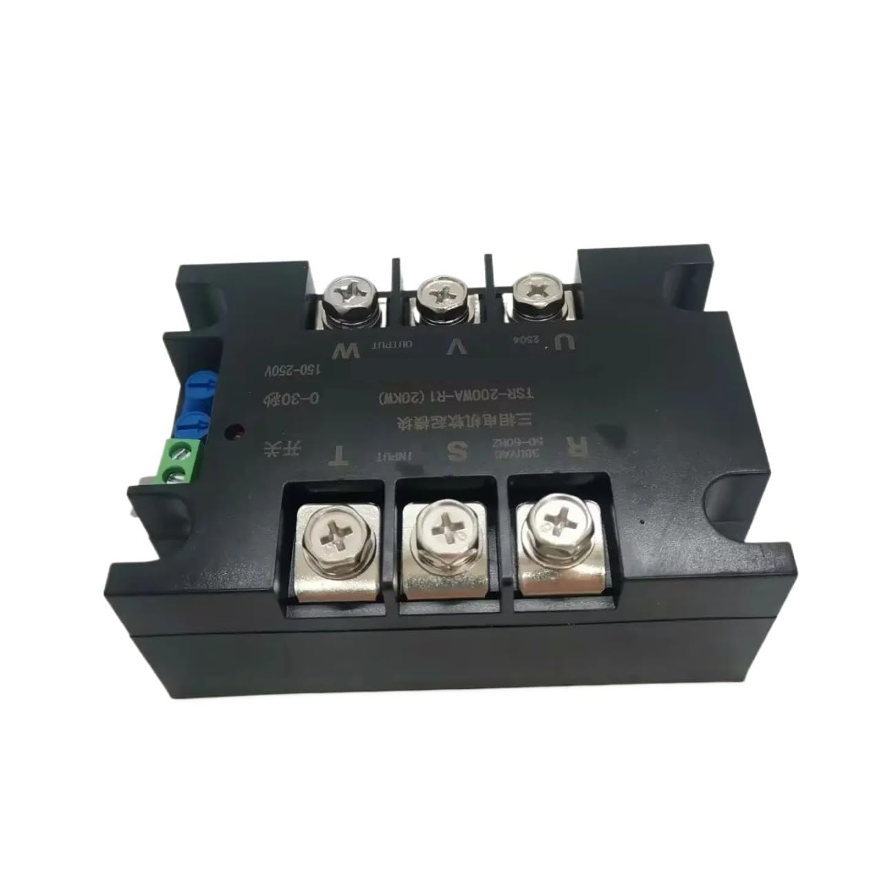 Moduł stopniowego rozrusznika do silnika trójfazowego 1 kW, 2 kW, 4 kW, 6 kW, 8 kW, 10 kW, 20 kW, 22 kW, 380 V, 440 V, regulator silnika trójfazowego, powolny rozruch (TSR-80WA-R1(8KW)