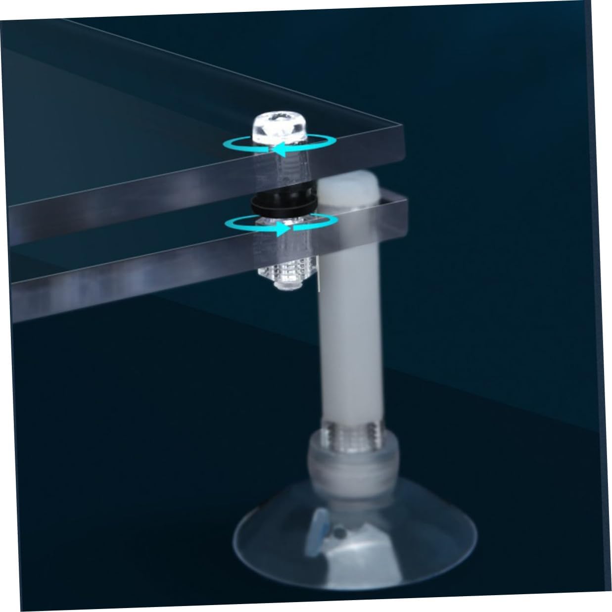 Aquarium Water Pump Shockproof Stand Pump Bracket with Sand Protection Medium Size for Fish Tank Circulation and Filtration