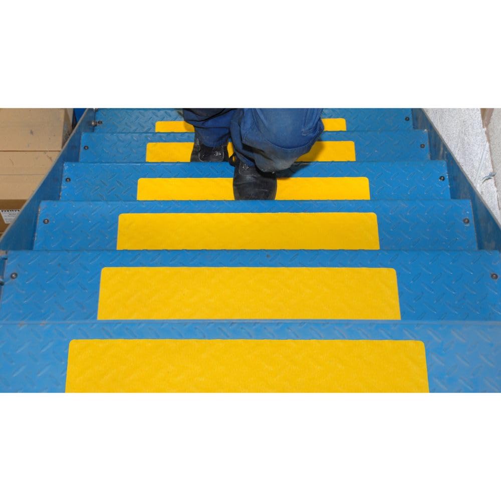 V Safety Yellow Conformable Safety-Grip Tape 50 mm Wide x 18.3m Long - Image 2