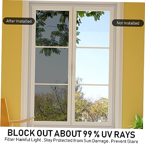 Película adhesiva para ventana con protección y privacidad miniatura 5