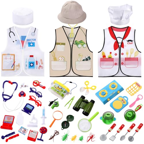 Sratte 3 Sets Disfraces Infantiles para Niños y Niñas miniatura 2