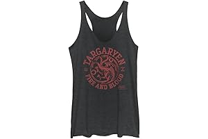 Collegiate Game of Thrones Targaryen Women's Racerback Tank Top
