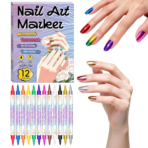 Stylos de couleur à ongles étanches parfaits pour vos retouches en fête et voyage