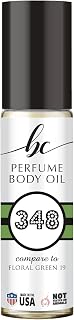 BIOCURA BC Perfume 348 Inspired by Floral Green 19 For Women Replica Fragrance Body Oil Dupes Roll-On 0.3 Fl Oz/10ml