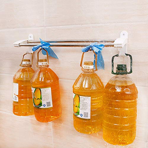 Image of HOKIPO Magic Sticker Series Self Adhesive Towel Holder for Bathroom (NEW-AR-2127)