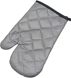 Luva Térmica para Cozinha, Metalizada, Resistente ao Calor, Proteção para Forno, Fogão e Churrasqueira