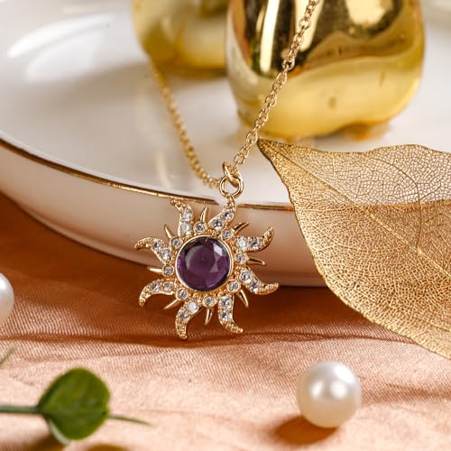 Rapunzel Inspired Princess Necklace Tangled Princess Jewelry Halloween Christmas Purple Necklace Gift RASUNNKVT2