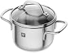 Zwilling 666521200 Stainless Steel Cookware 12cm, Metallic Grey