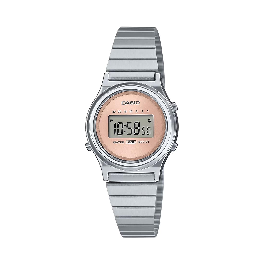 Casio Vintage LA700WE-4ADF Pink Digital Dial Silver Stainless Steel Band A2231 (B0CW1ZZ9C6) Amazon Price History, Amazon Price Tracker