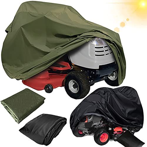 Cubierta de cortacésped del césped Cubierta Impermeable Impermeable con Resistencia a los UV Invierno Protección al Todo Clima Cubiertas,Verde,245×50×140