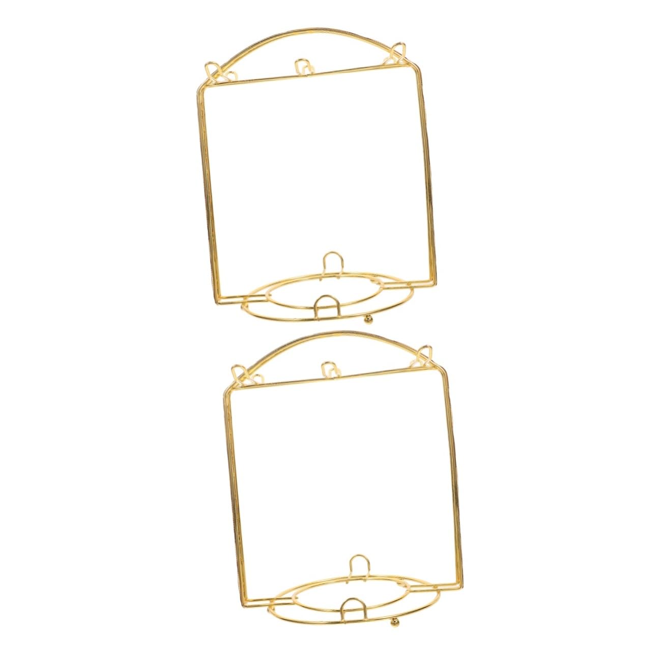 IMIKEYA 2pezzi Supporto Per Tazze Ferro Battuto Portatazza Multifunzionale Per Cucina Rack Per Asciugare Tazze e Piatti Design Elegante Con Capacità