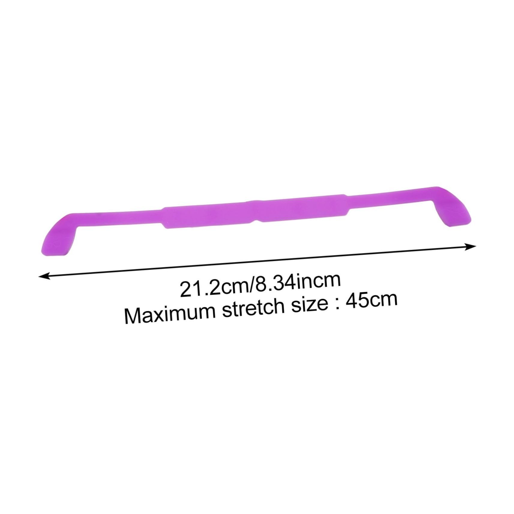 balacoo 8-pack Anti-slip Glasses Chain Silicone Ear Hooks for Glasses Non-slip Temple Tips Eyewear Accessories