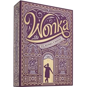 theory11 Wonka Premium Playing Cards, Poker Size Standard Index, Luxury Playing Cards