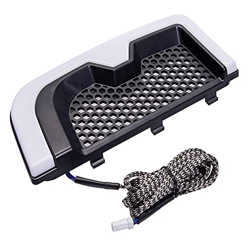 Advanblack Led Light, Running, Turn Signal, Lower Fairing Grills, Switchback Flare Fit For 2014 15 16 17 18 19 20 21 22 2023 Harley/Davidson Touring, Road Glide, Street Glide, Electra Glide, 1 Pair #TOP7