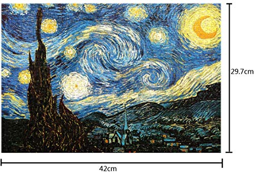 SoulQ - Mini puzzle da 1000 pezzi, per adulti, con...