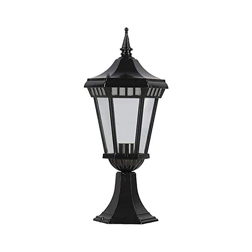QUSYZD Post Lights Outdoor,Outdoor Waterproof E27 Column Lamp Fence Gate Courtyard Pillar Lamp Garden Villa Outdoor Landscape Gate Lamp Lighting Fixture For Company Courtyard,