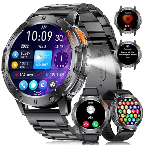 Military Smart Watches for Men(Answer/Make...