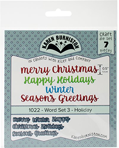 KB Riley Karen Burniston Troqueles, Multicolor, 17.14 X 13.33 X 0.17 cm