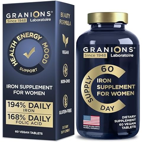 Granions Women's Iron Supplement Cover