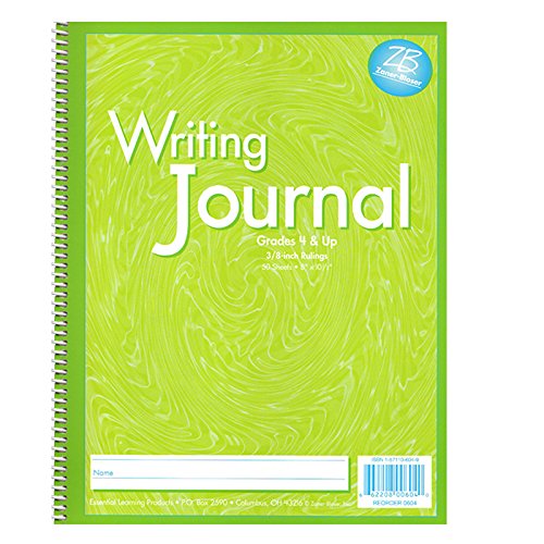 ZANER-BLOSER (6 EA) MY WRITING JOURNAL GREEN