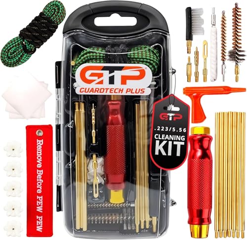 Guardtech Plus Gun Cleaning Kit For .2235.56  Portable Tool Case With Brass R...