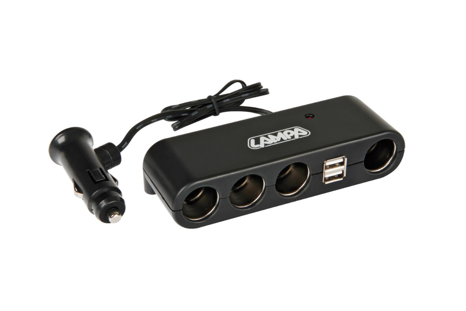 Lampa 39024 Multi-Socket Plug 12/24 V - 4 2