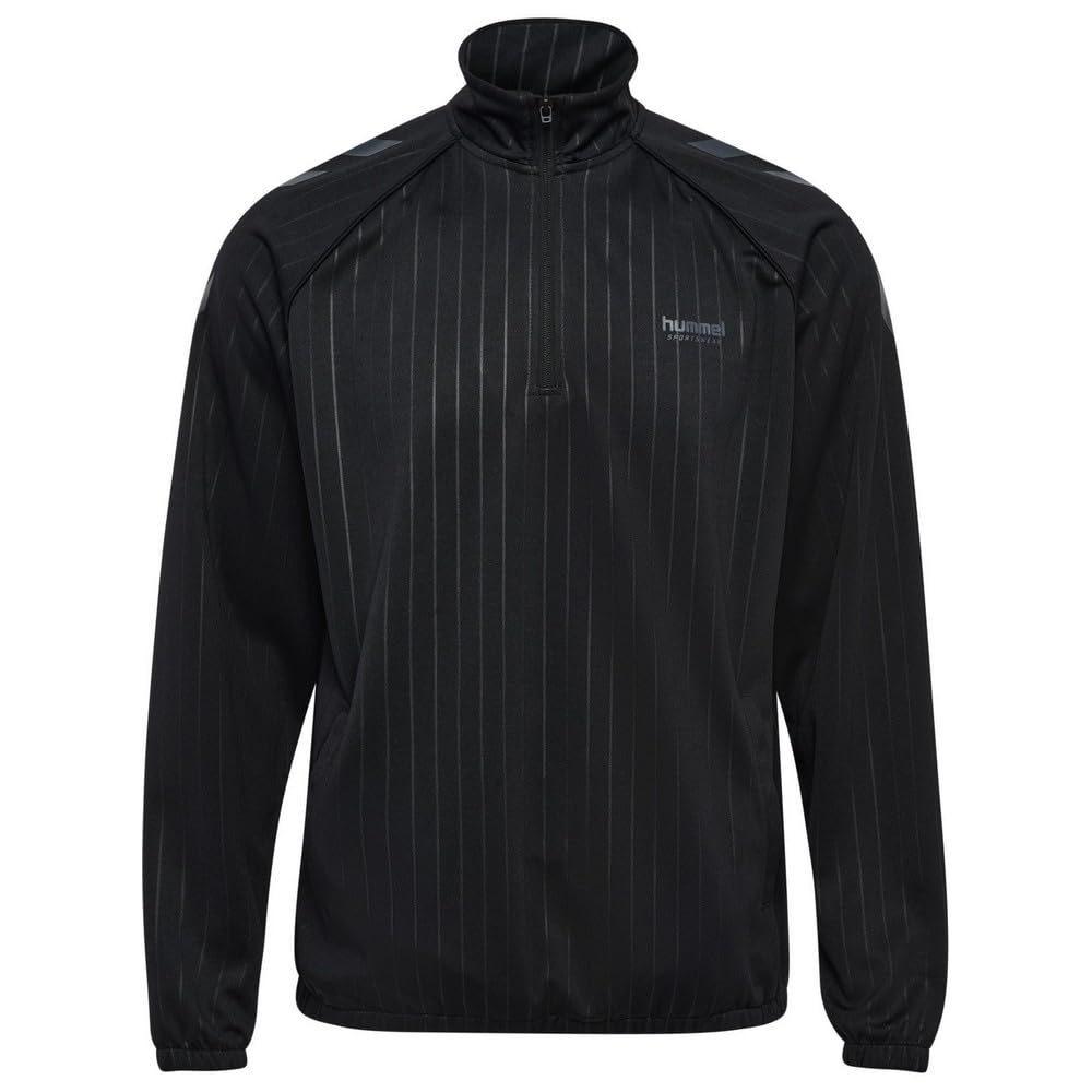 hummel Stripe Half Zip Sweatshirt S