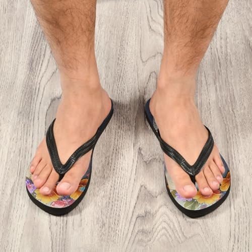 Elephant Flowers Butterflies Flip Flop Beach Summer Casual Sandal for Women & Men Shower Shoes 208619044