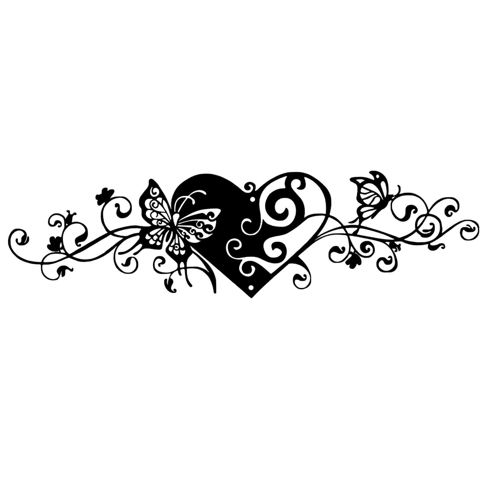 TWISAXC Elegant Butterfly Metal Wall Art Decor Exquisite Indoor Hanging Butterfly Indoor Hanging Decoration Farmhouse Christmas
